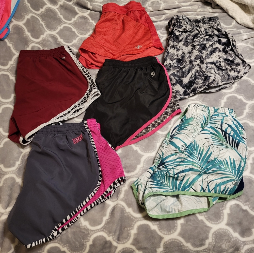 Bundle of 6 athletics shorts